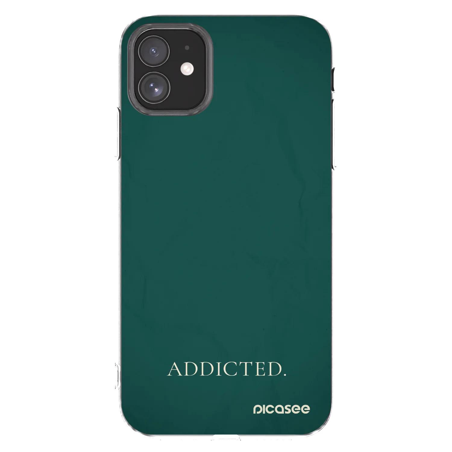 Picasee διαφανής θήκη σιλικόνης Apple iPhone 11 - Addicted