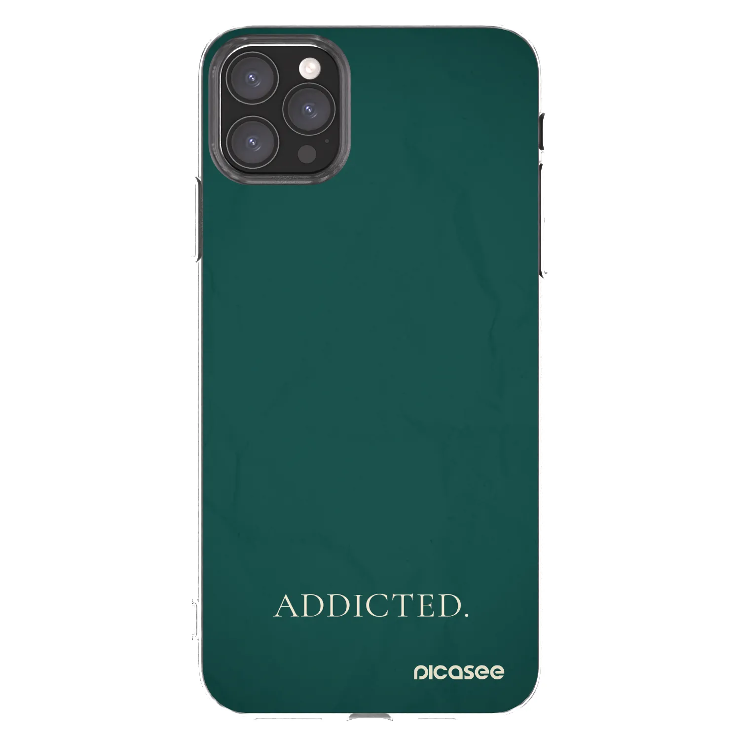 Picasee διαφανής θήκη σιλικόνης Apple iPhone 11 Pro Max - Addicted