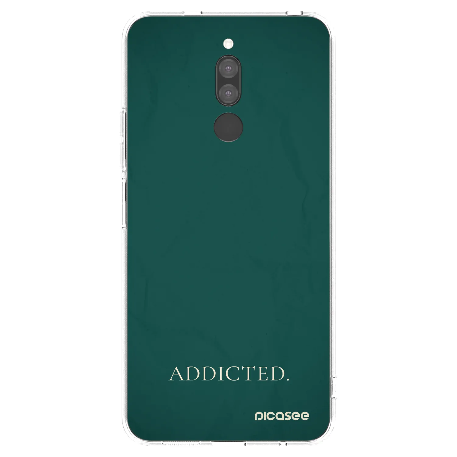 Picasee διαφανής θήκη σιλικόνης Xiaomi Redmi 8 - Addicted