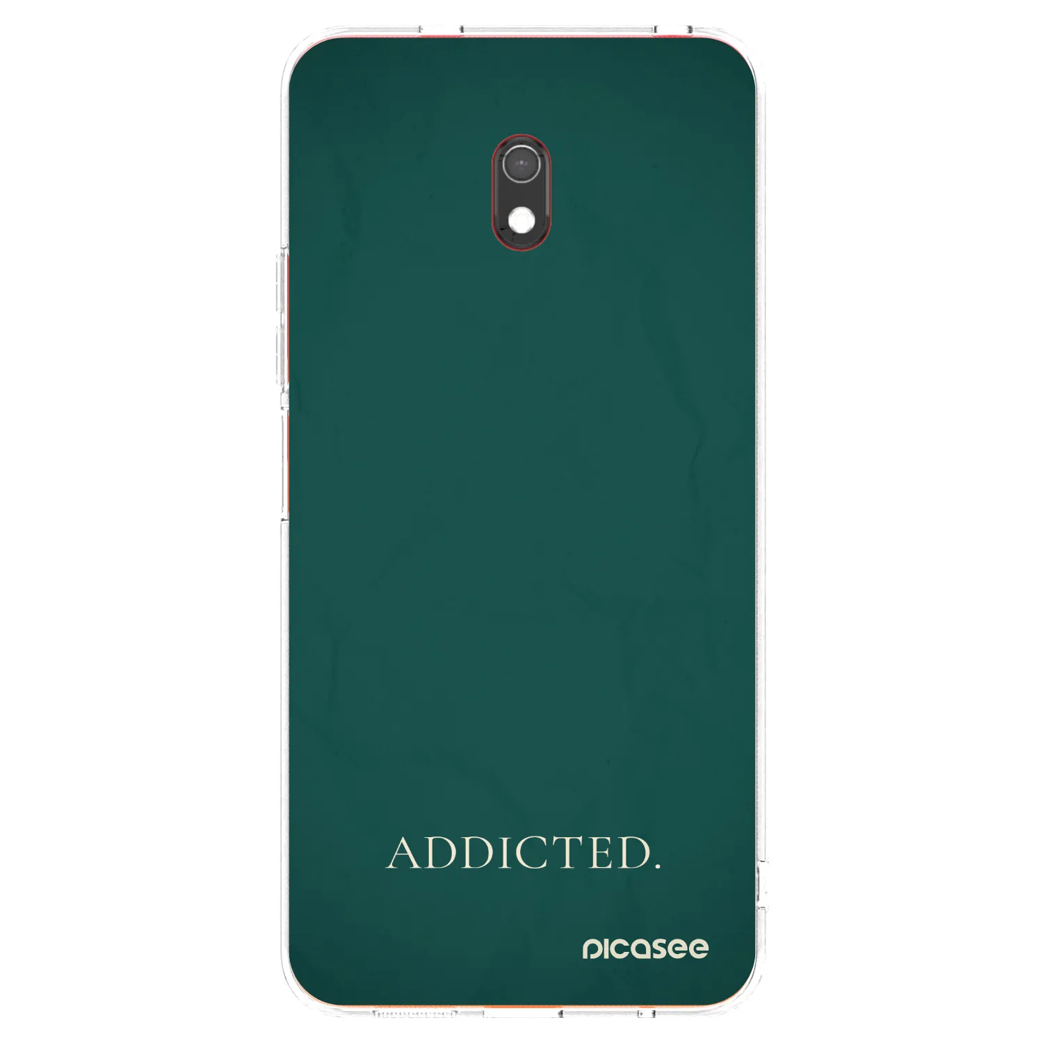 Picasee διαφανής θήκη σιλικόνης Xiaomi Redmi 8A - Addicted