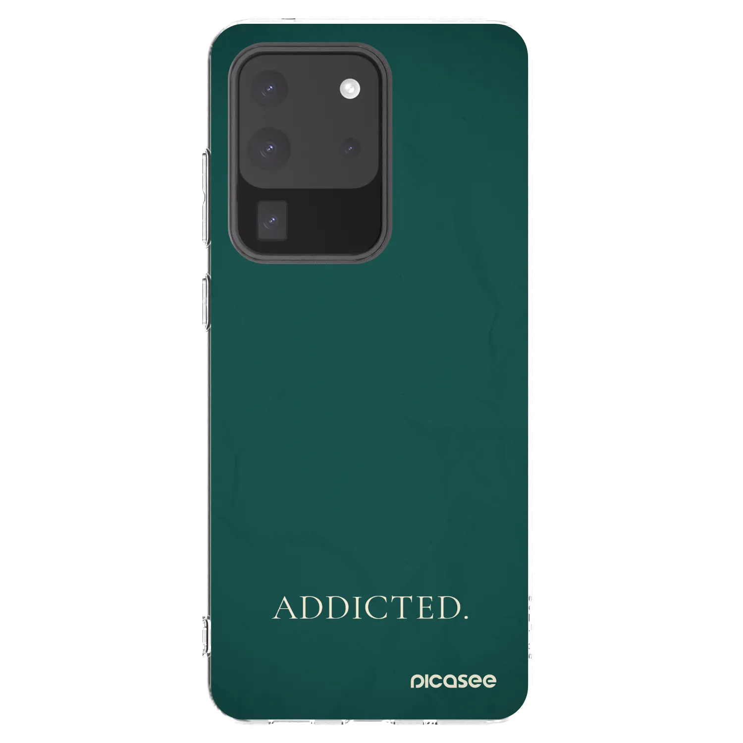 Picasee διαφανής θήκη σιλικόνης Samsung Galaxy S20 Ultra 5G G988F - Addicted