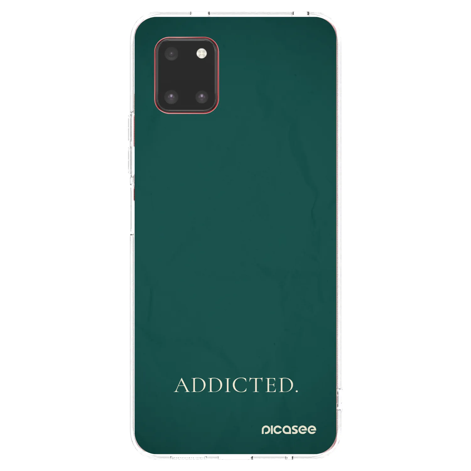 Picasee διαφανής θήκη σιλικόνης Samsung Galaxy Note 10 Lite N770F - Addicted