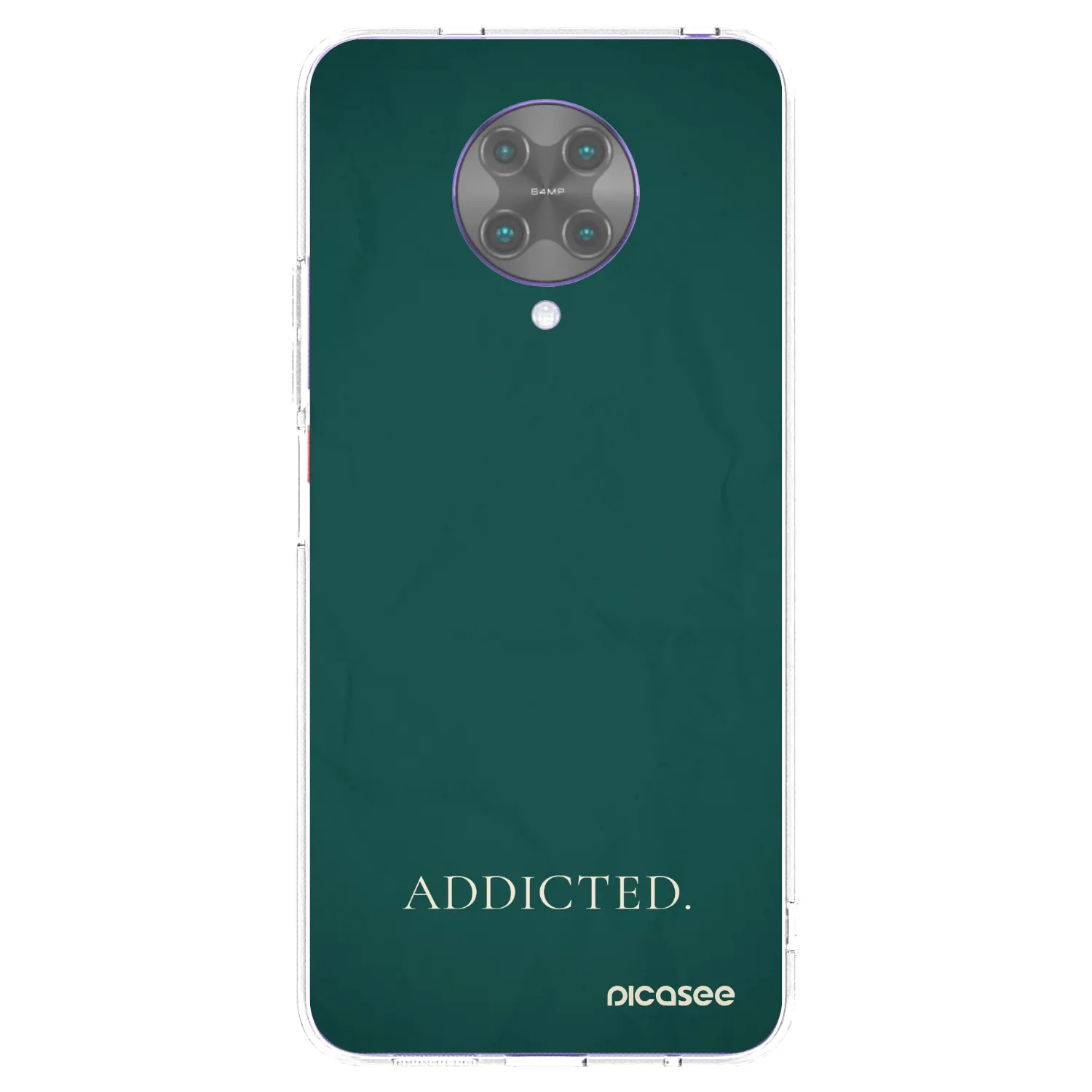 Picasee διαφανής θήκη σιλικόνης Xiaomi Poco F2 Pro - Addicted
