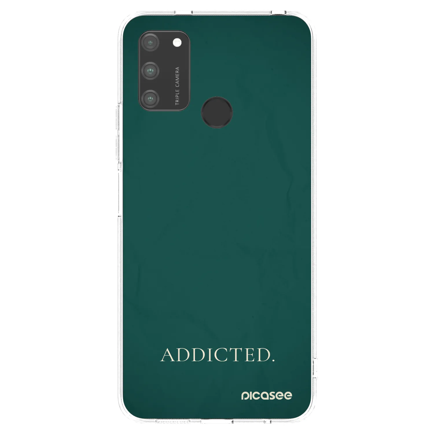 Picasee διαφανής θήκη σιλικόνης Honor 9A - Addicted