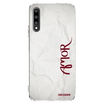 Picasee διαφανής θήκη σιλικόνης Honor 9X Pro - Amor