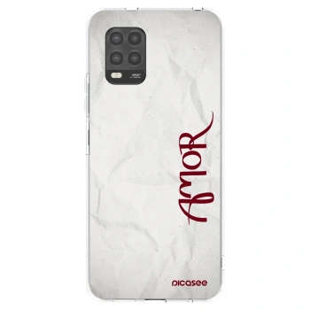 Picasee διαφανής θήκη σιλικόνης Xiaomi Mi 10 Lite - Amor