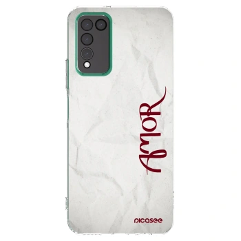 Picasee διαφανής θήκη σιλικόνης Honor 10X Lite - Amor