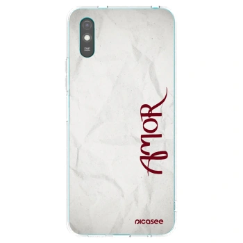 Picasee διαφανής θήκη σιλικόνης Xiaomi Redmi 9AT - Amor