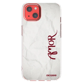 Picasee διαφανής θήκη σιλικόνης Apple iPhone 13 - Amor