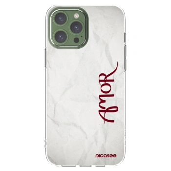 Picasee διαφανής θήκη σιλικόνης Apple iPhone 13 Pro Max - Amor