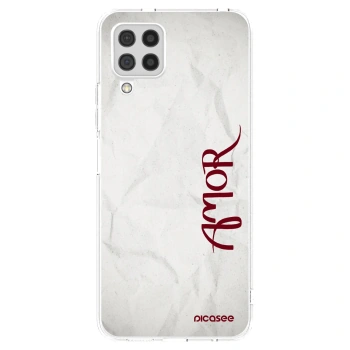 Picasee διαφανής θήκη σιλικόνης Samsung Galaxy A22 A225F 4G - Amor