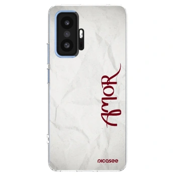 Picasee διαφανής θήκη σιλικόνης Xiaomi 11T Pro - Amor