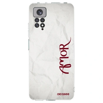 Picasee διαφανής θήκη σιλικόνης Xiaomi Redmi Note 11S 4G - Amor