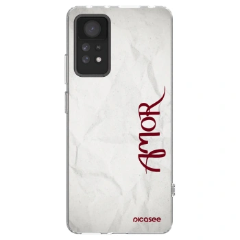Picasee διαφανής θήκη σιλικόνης Xiaomi Redmi Note 11 Pro 5G - Amor