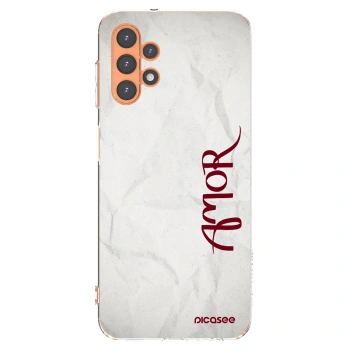 Picasee διαφανής θήκη σιλικόνης Samsung Galaxy A13 4G A135 - Amor