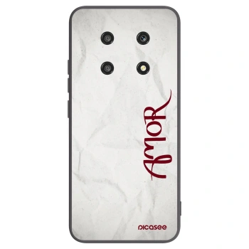 Picasee Μαύρη θήκη σιλικόνης για Honor Magic4 Lite 5G - Amor