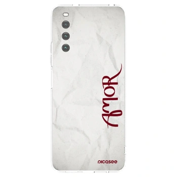 Picasee διαφανής θήκη σιλικόνης Sony Xperia 10 IV 5G - Amor