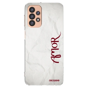 Picasee διαφανής θήκη σιλικόνης Samsung Galaxy A23 A236B 5G - Amor