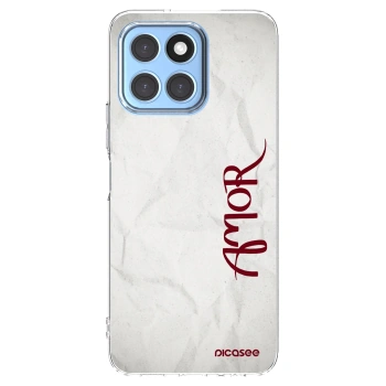 Picasee διαφανής θήκη σιλικόνης Honor X8 5G - Amor
