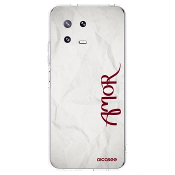 Picasee διαφανής θήκη σιλικόνης Xiaomi 13 Pro - Amor