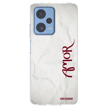 Picasee διαφανής θήκη σιλικόνης Xiaomi Redmi Note 12 Pro 5G - Amor