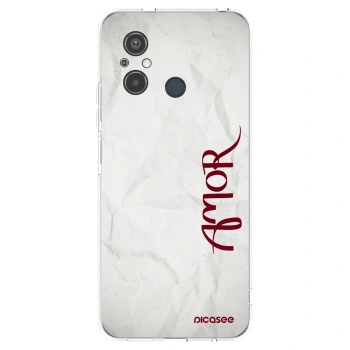 Picasee διαφανής θήκη σιλικόνης Xiaomi Redmi 12C - Amor
