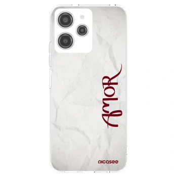 Picasee διαφανής θήκη σιλικόνης Xiaomi Redmi 12 4G - Amor