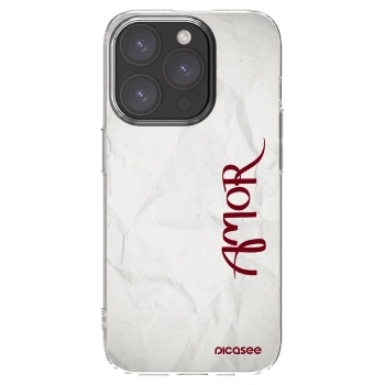 Picasee διαφανής θήκη σιλικόνης Apple iPhone 15 Pro - Amor