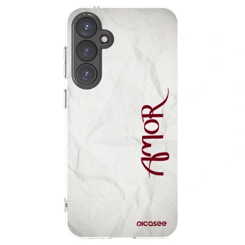 Picasee διαφανής θήκη σιλικόνης Samsung Galaxy S23 FE S711B - Amor