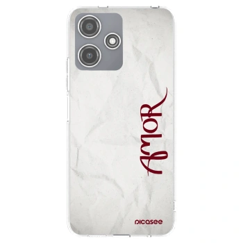 Picasee διαφανής θήκη σιλικόνης Xiaomi Redmi 12 5G - Amor