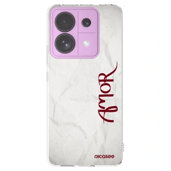 Picasee διαφανής θήκη σιλικόνης Xiaomi Redmi Note 13 Pro 5G - Amor