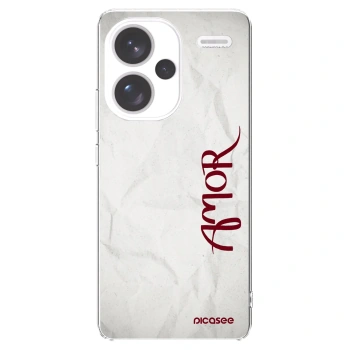 Picasee διαφανής θήκη σιλικόνης Xiaomi Redmi Note 13 Pro+ 5G - Amor