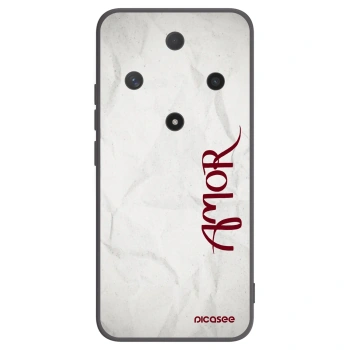 Picasee Μαύρη θήκη σιλικόνης για Honor Magic6 Lite 5G - Amor
