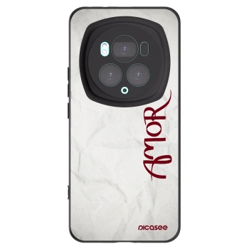 Picasee Μαύρη θήκη σιλικόνης για Honor Magic6 Pro - Amor