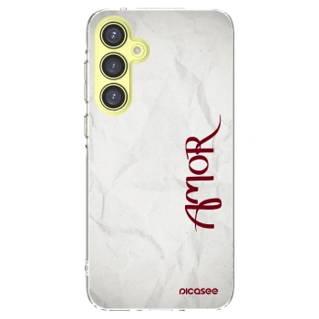 Picasee διαφανής θήκη σιλικόνης Samsung Galaxy A35 5G A356B - Amor