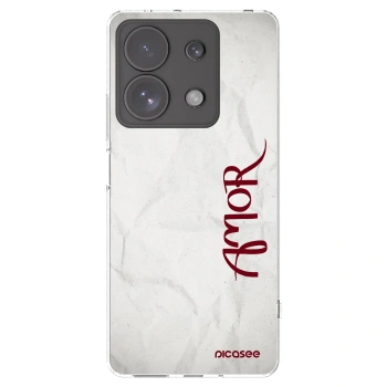 Picasee διαφανής θήκη σιλικόνης Xiaomi Redmi Note 13 Pro 4G - Amor