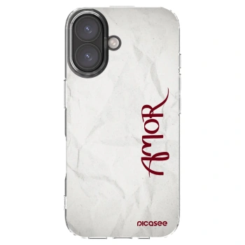 Picasee διαφανής θήκη σιλικόνης Apple iPhone 16 - Amor