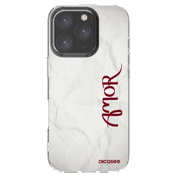 Picasee διαφανής θήκη σιλικόνης Apple iPhone 16 Pro - Amor
