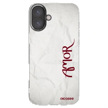 Picasee διαφανής θήκη σιλικόνης Apple iPhone 16 Plus - Amor