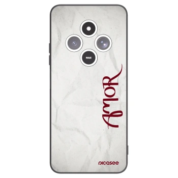 Picasee Μαύρη θήκη σιλικόνης για Xiaomi Redmi 14C - Amor