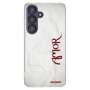 Picasee διαφανής θήκη σιλικόνης Samsung Galaxy S25 5G - Amor