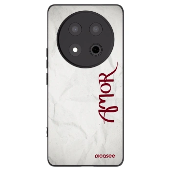 Picasee Μαύρη θήκη σιλικόνης για Honor Magic7 Lite 5G - Amor