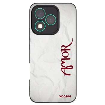 Picasee Μαύρη θήκη σιλικόνης για Honor 400 Lite 5G - Amor