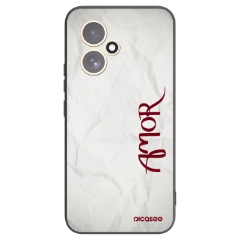 Picasee Μαύρη θήκη σιλικόνης για Honor 400 5G - Amor