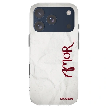 Picasee διαφανής θήκη σιλικόνης Apple iPhone 17 Pro - Amor
