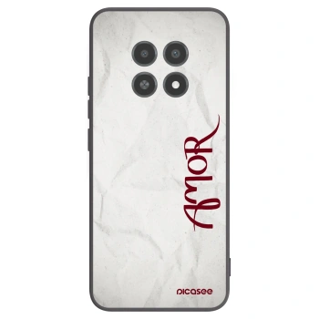 Picasee Μαύρη θήκη σιλικόνης για Realme 12X - Amor
