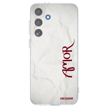 Picasee διαφανής θήκη σιλικόνης Samsung Galaxy S25 FE 5G - Amor
