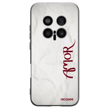 Picasee Μαύρη θήκη σιλικόνης για Honor Magic8 Pro 5G - Amor