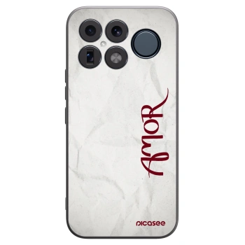 Picasee Μαύρη θήκη σιλικόνης για Xiaomi Poco F8 Ultra - Amor