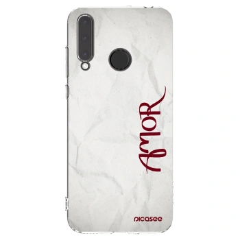 Picasee διαφανής θήκη σιλικόνης Honor 20 Lite - Amor